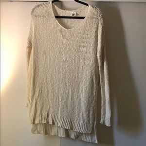 Cream sweater
